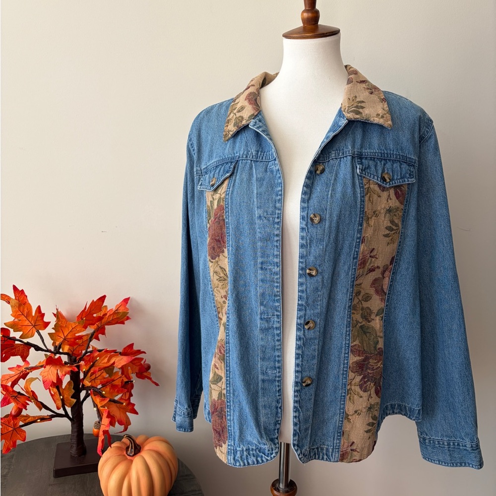 Vintage Denim tapestry shirt